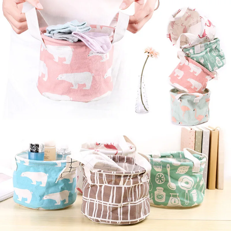 Распродажа 1 шт. настольная коробка для хранения печать водонепроницаемый