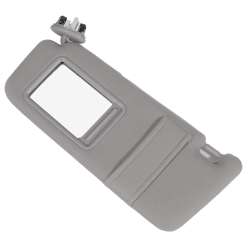 Левый солнцезащитный козырек водителя с люверсом и подсветсветильник под