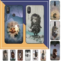 yinuoda bright hedgehog in the fog phone case for redmi note 8 7 9 4 6 pro max t x 5a 3 10 lite pro