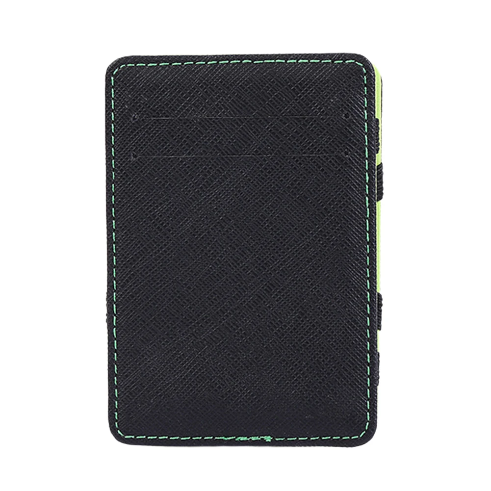 

Credit Card Fashion Daily Men Mini Wallet PU Leather Portable Multifunction Money Solid Office Ultra Thin Travel Business