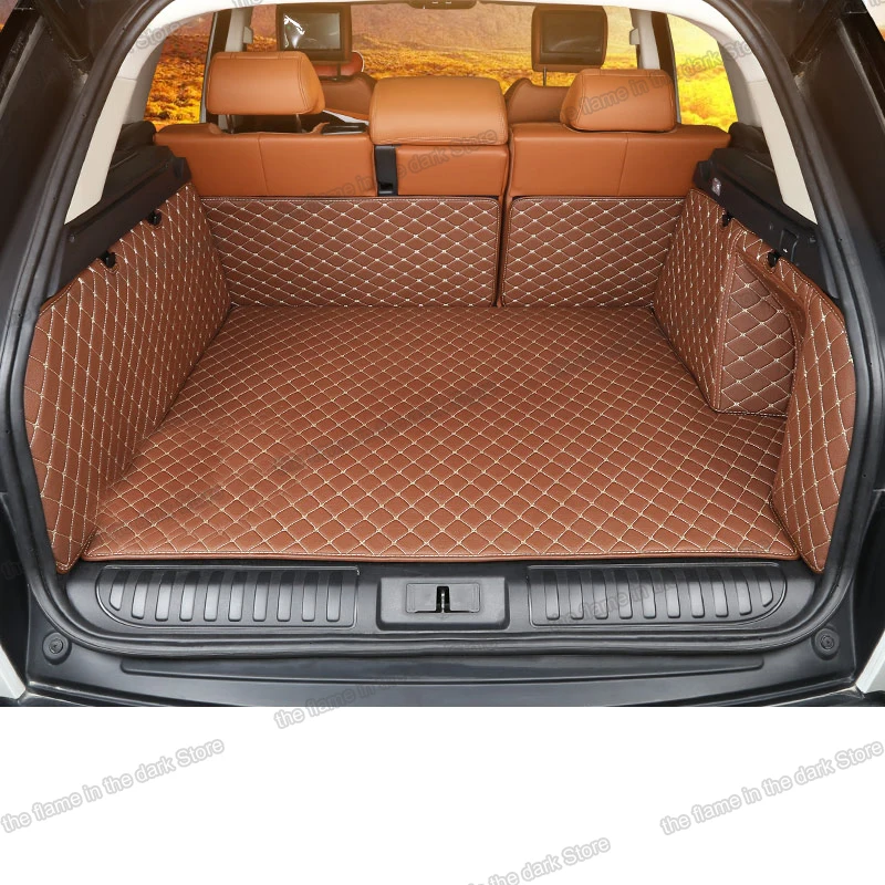 Lsrtw2017 Роскошный Коврик для багажника автомобиля из волоконной кожи range rover sport 2014