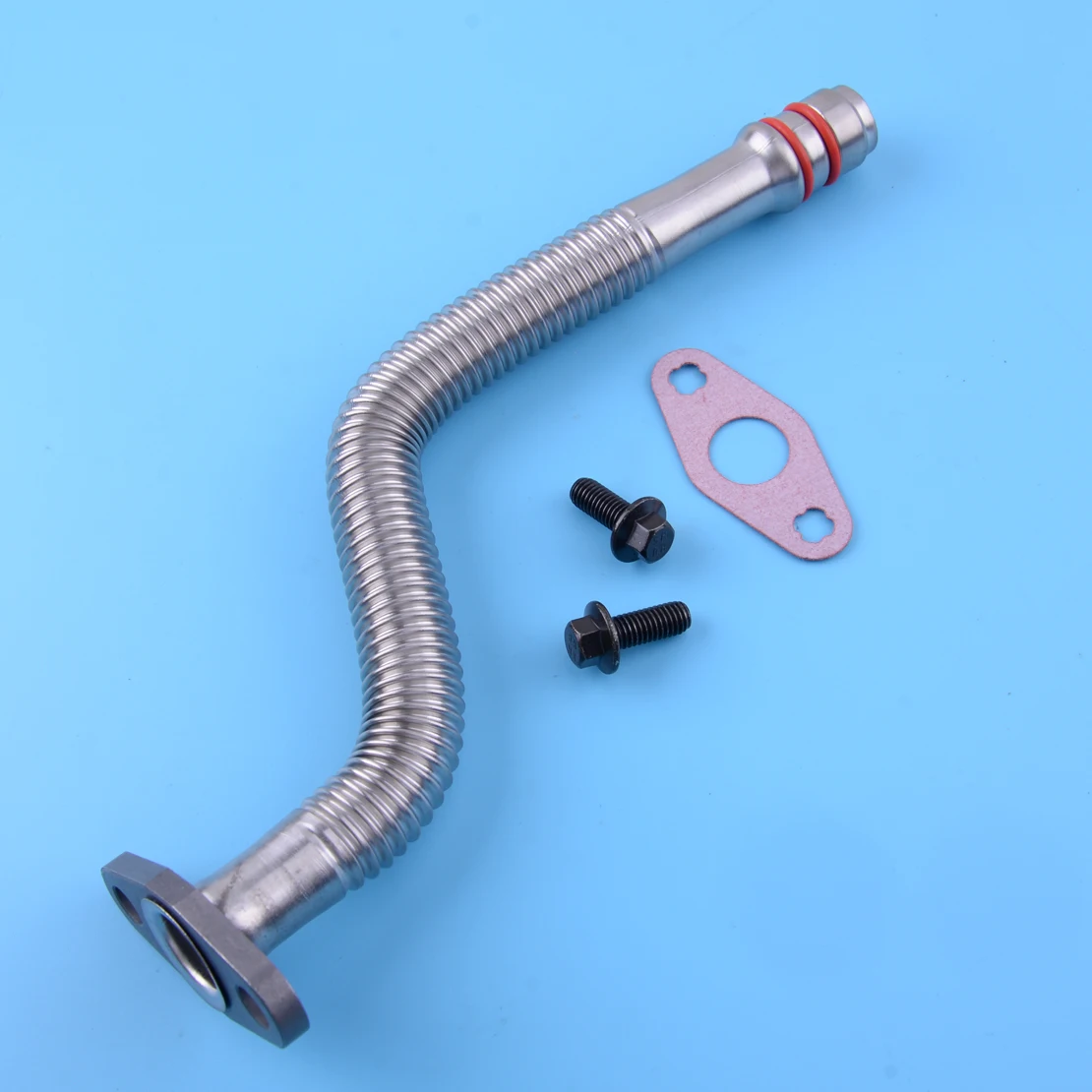 

Car Turbo Oil Return Drain Line Tube Replacement 3970875 Fit For Dodge Cummins 5.9L Diesel 2004 2005 2006 2007 5135786AB