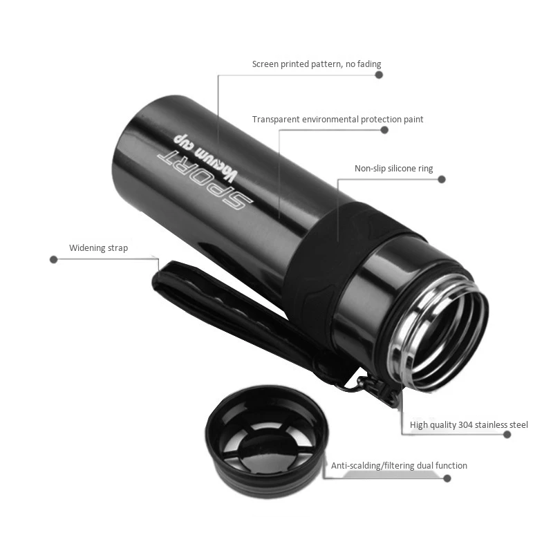 1000 мл Спорт на открытом воздухе кружка велосипед бутылка для воды Изолированная