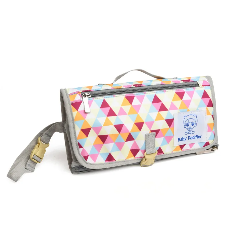 Детский пеленальный коврик портативный складной моющийся Водонепроницаемый