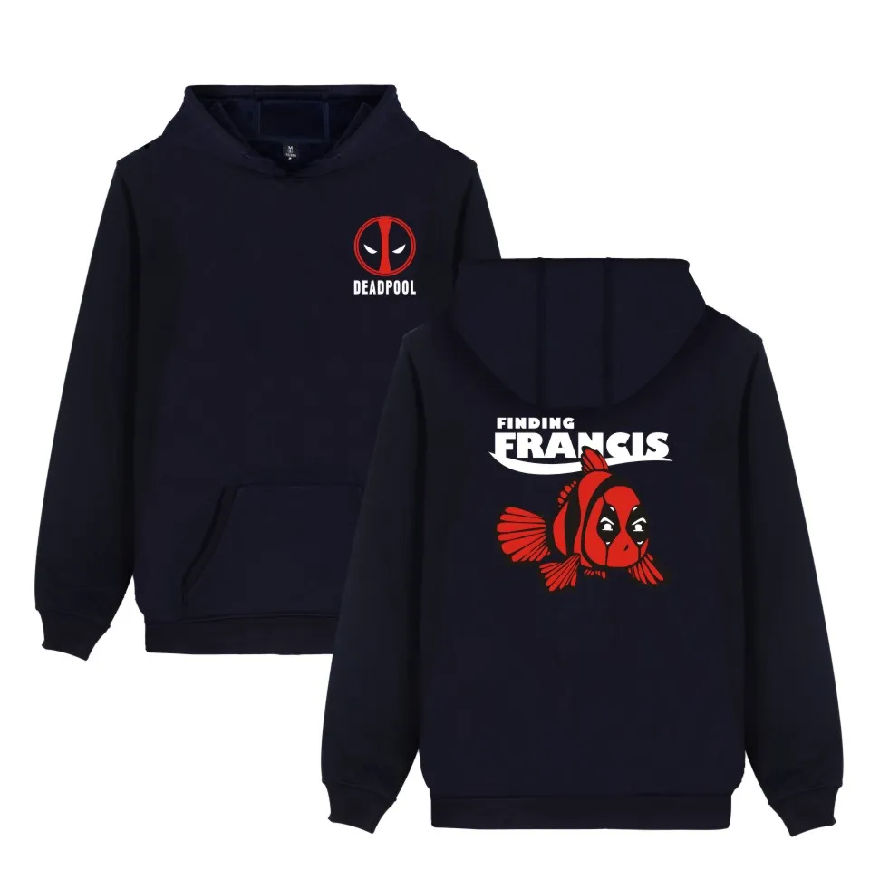 Новинка популярные толстовки с капюшоном Дэдпула свитшоты для мужчин и женщин