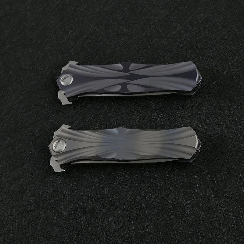 Титановый плавник DICORIA VENOM Kevin John T series M390 складной нож тактические ножи для