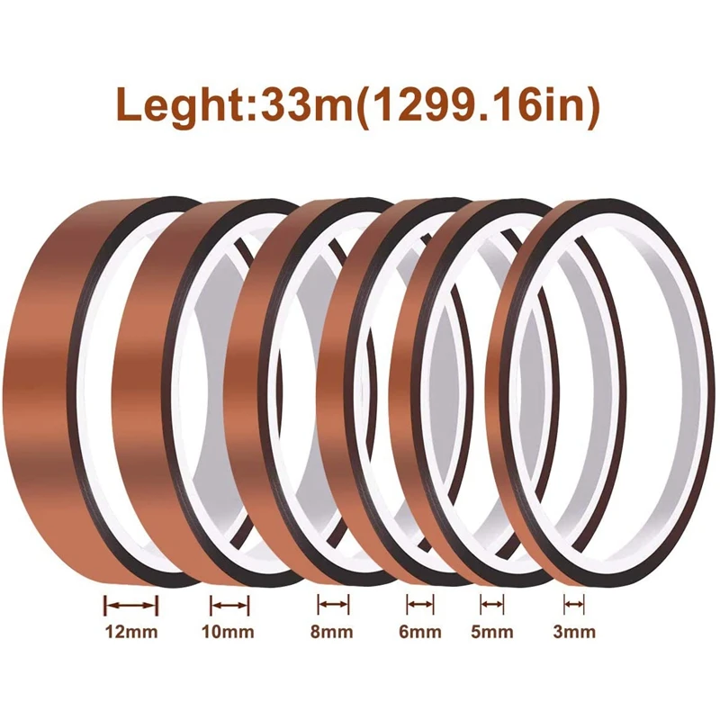 3 высокотемпературные ленты клейкая лента хорошо работает для маскировки пайки