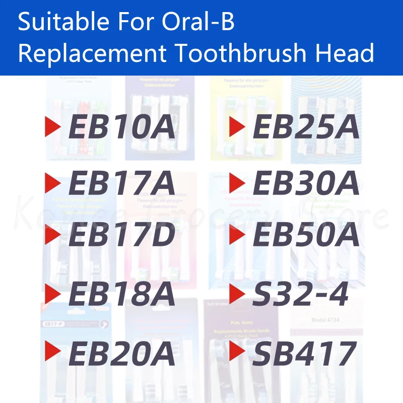 Сменные головки щетки для Braun oral B D12 D16 D29 D20 D32 OC20 D10513 DB4510k 3744 3709 3757 D19 OC18 D811 D9525 D9511 |