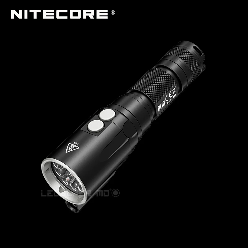 Выдерживающие погружение до 30 метров погружной Nitecore DL10 CREE XP L HI V3 светодиодный 1000