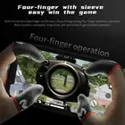 2 шт., Нескользящие перчатки для телефона, с защитой от пота