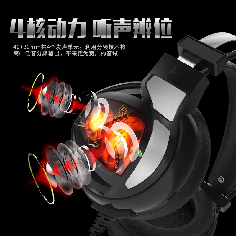 Ps4 без каких-либо задержек гарнитуры геймера профессиональная игровая проводные