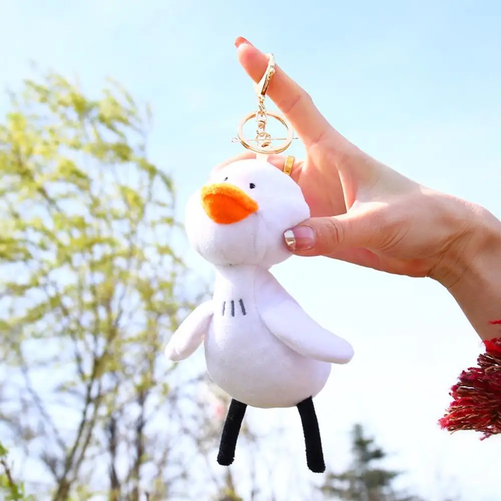 Автомобильный брелок-держатель сумка подвеска милая муха утка животное домашнее