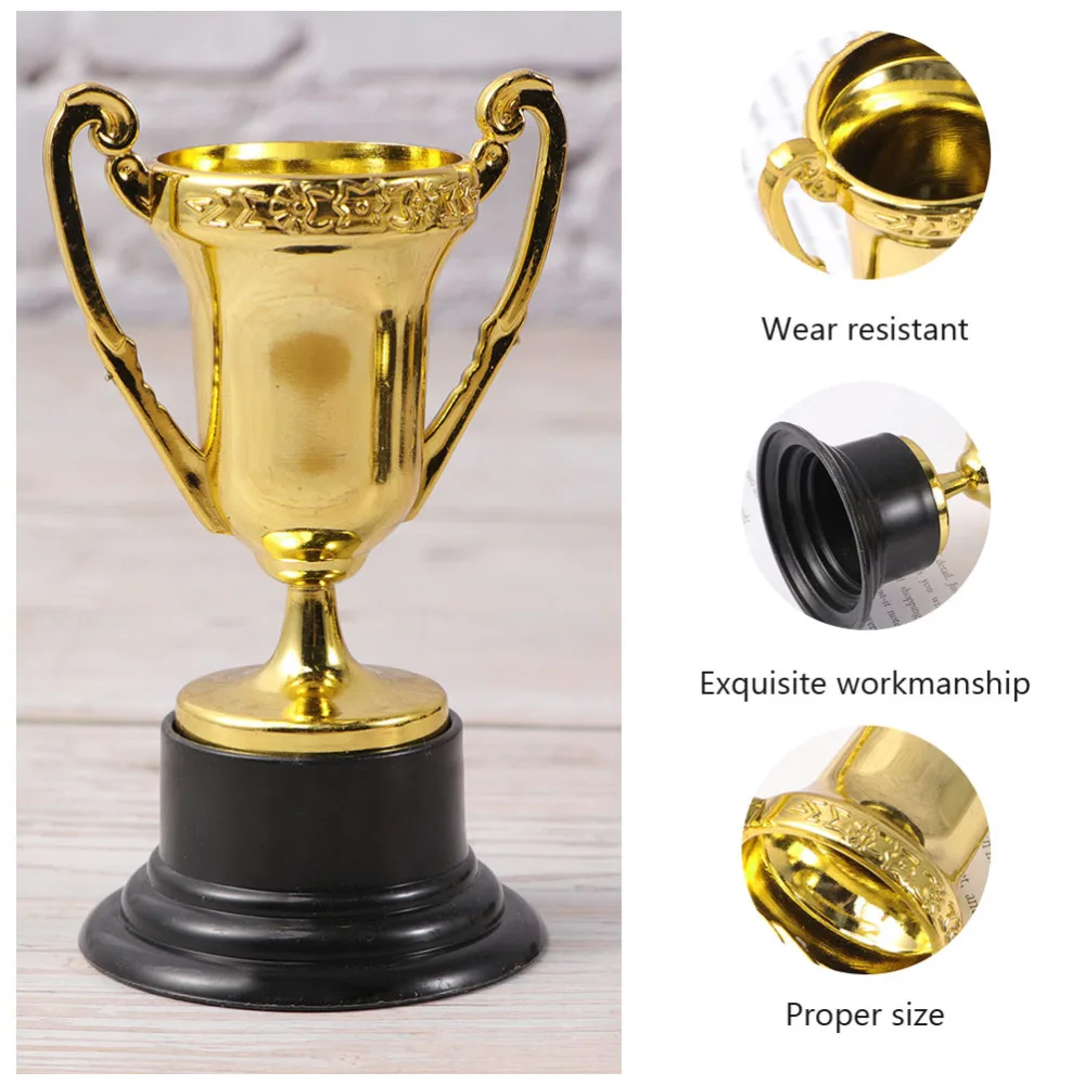 

10pcs Practical Award Trophies Home Tabletop Decors Contest Rewards for Children