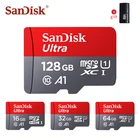 SanDisk A1 карта памяти micro sd, класс 10, 256 ГБ, 128 ГБ, 64 ГБ, 32 ГБ, 16 ГБ
