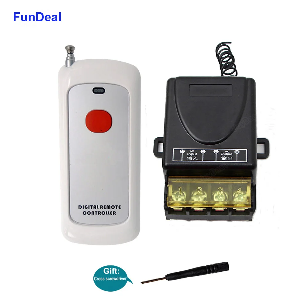 Беспроводной радиочастотный пульт дистанционного управления 433 мгц 110 в