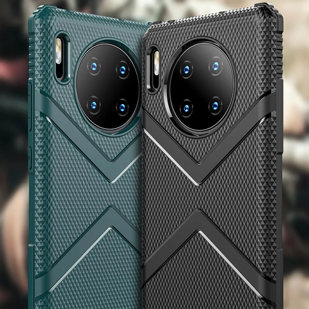 Прочный защитный чехол в стиле милитари для Huawei Mate 30 Pro противоударный с защитой