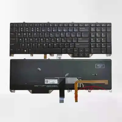 Новая клавиатура US для ноутбука 15R3 15R4 DELL Alienware 17 R4 17R5 английская черная с