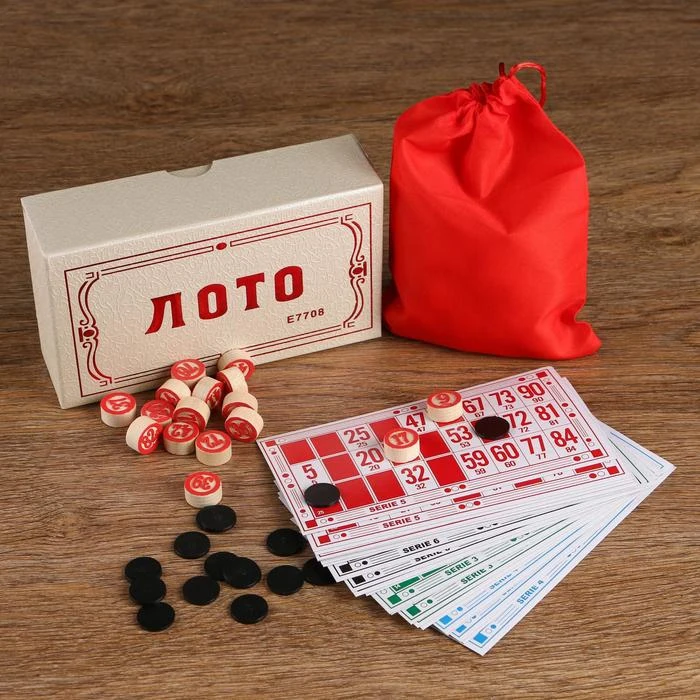 Русское лото &quotСюрприз&quot 18х10 см 126122|Настольные игры| |