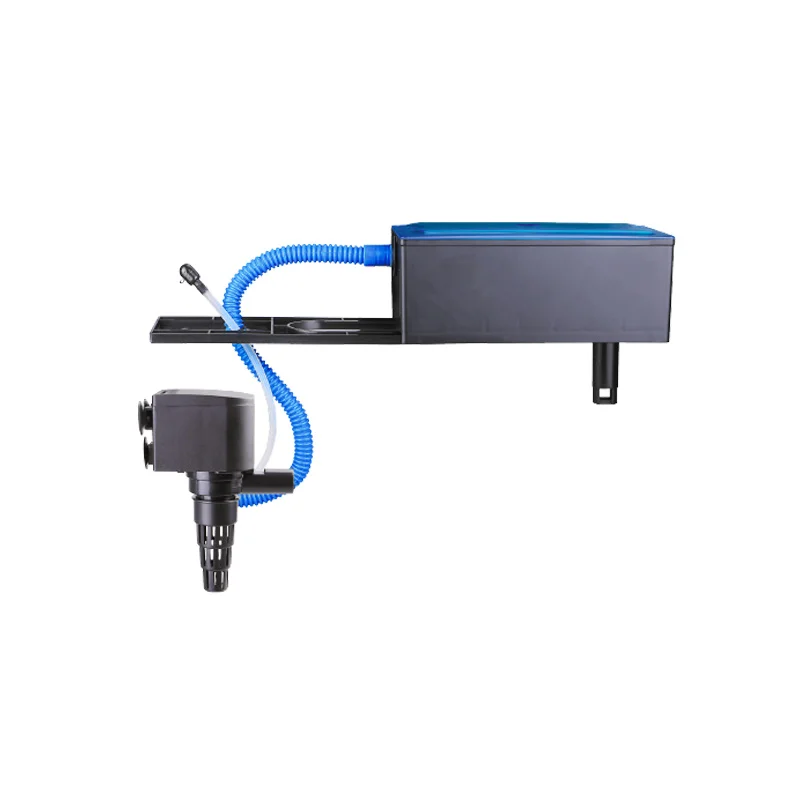 Фильтр для аквариума 3 в 1 аквариумный кислородный насос резервуар фильтр верхний