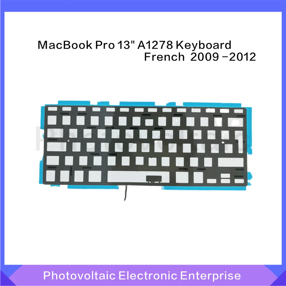 Новая сменная клавиатура для MacBook Pro 13 3 &quotA1278 Французская + Подсветка с подсветкой