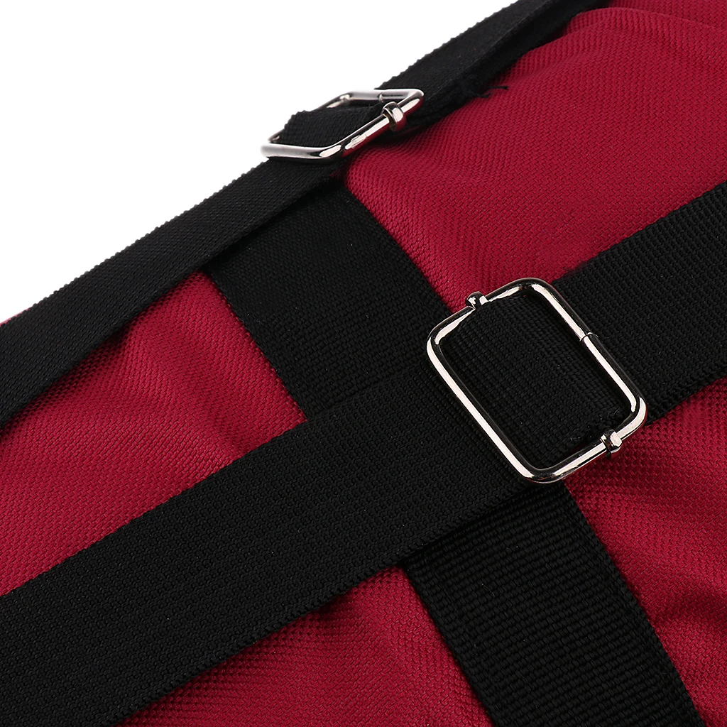 Прочный тенор тромбон Сумка Для Хранения Чехол контейнера бордовый Цвет для