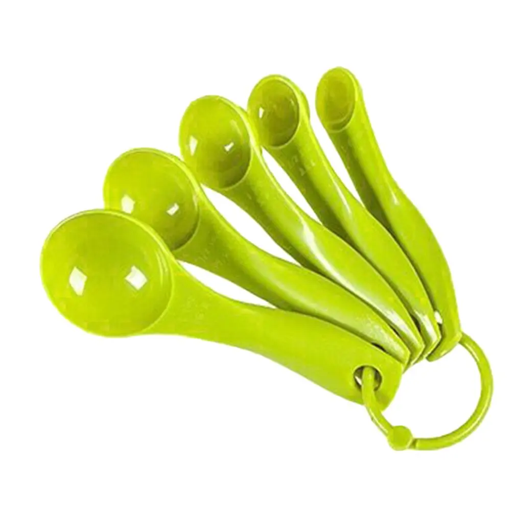 5 шт./компл. мерные ложки хорошего качества милые суповые дизайн вертикальные