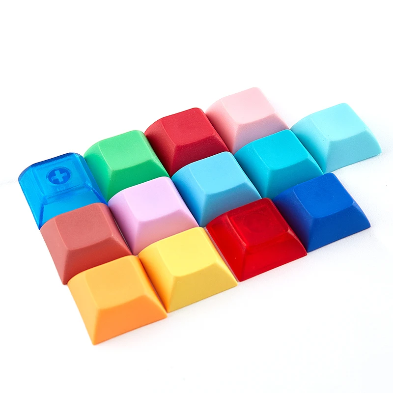 

Cool Pbt Keycap Dsa 1u Mixded Color Keycaps For Gaming Mechanical Keyboard 1 Pcs