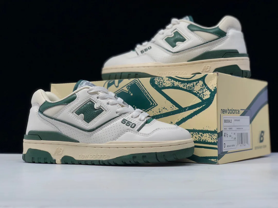 

New Balance Classic retro running shoes for men and women, basketball, jogging NB550 original authentic luxury sports fit models