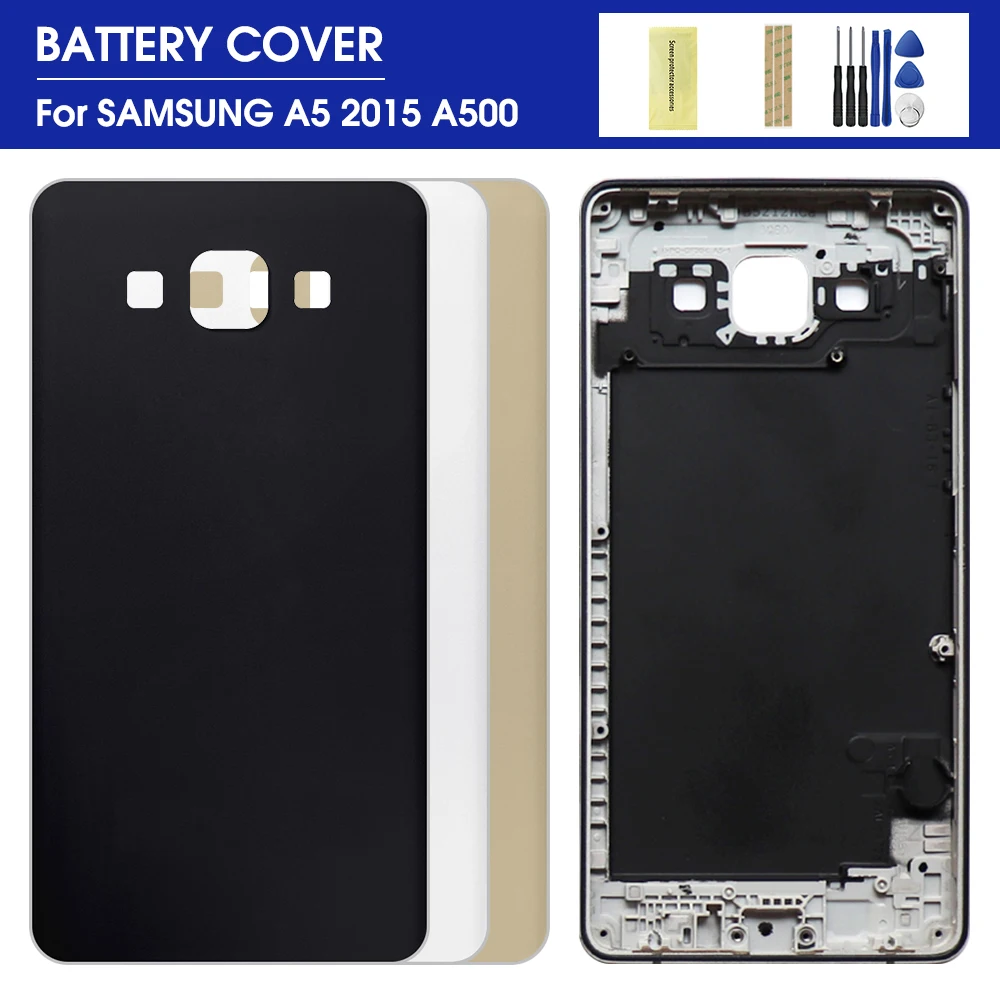 Новая Металлическая задняя крышка батарейного отсека дверной корпус Крышка