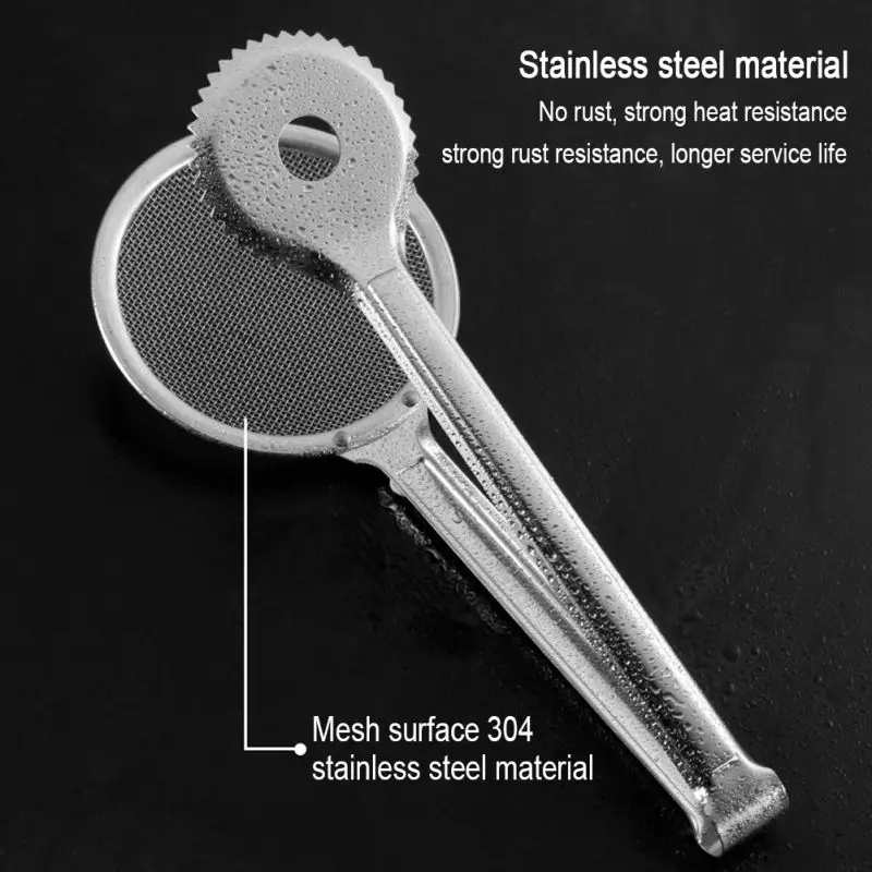 

Oil-Frying Filter Clip BBQ Grilling Food Strainer Tongs Kitchen Food Tongs Stainless Steel Cooking For Steak Bread Salad Tools