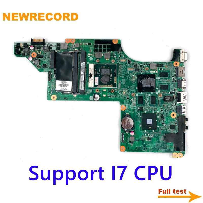 NEWRECORD DA0LX6MB6H1 630278-001 592816-001 615278-001 for HP DV6-3000 laptop Motherboard HD5650 1GB support I7 Only fully tesed