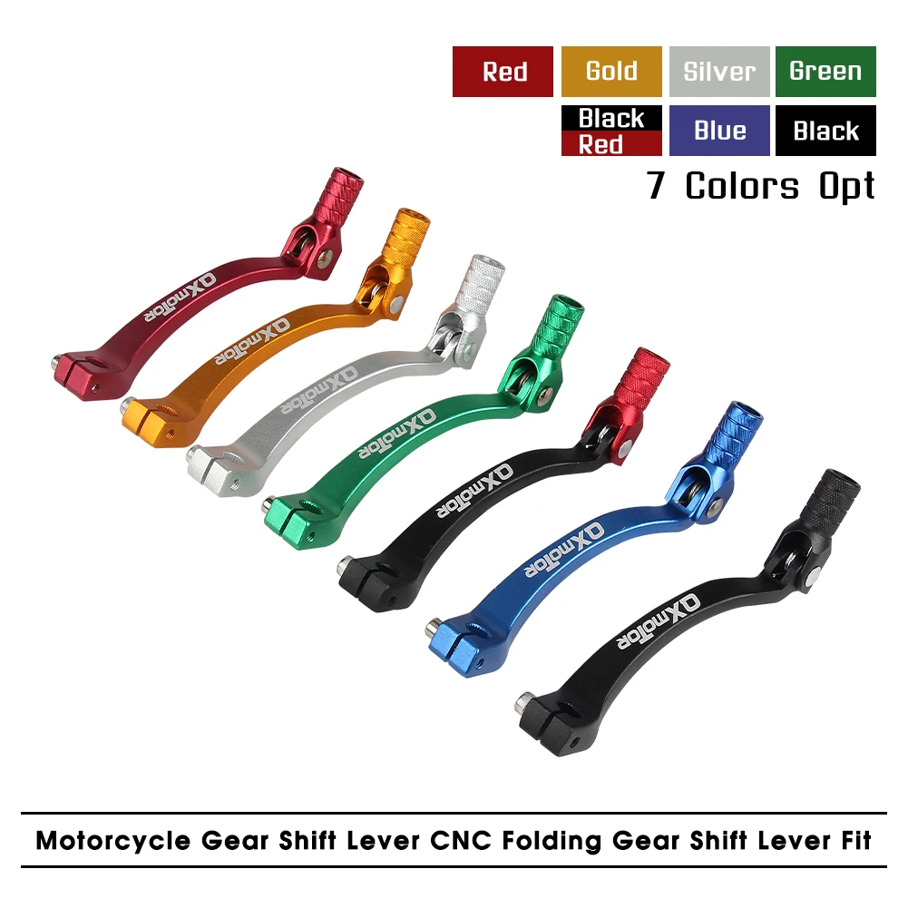 

For KTM Yamaha ATV Dirt Bike Pit Bikes MX Motocross Accessories Gear Lever Motorcycle CNC Folding Shifter Shift Lever Universal