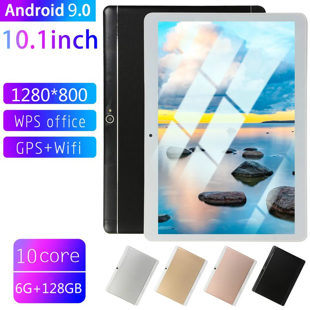

10,1-дюймовый планшетный ПК 2-в-1 2021 новый планшет полный сети 4G Smart Android 9,0 ультра-тонкий игр для студентов, чтобы узнать