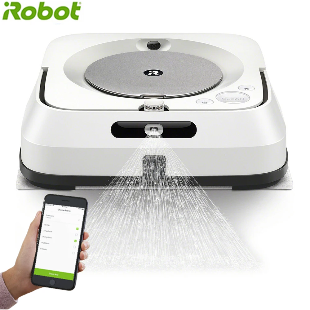 IRobot M6 удаленное управление вытирая робот развертки и влажная Швабра для твердых