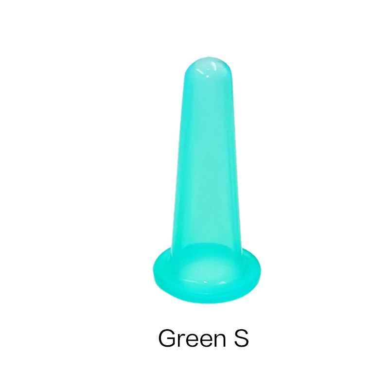 37mm Green Beurha вакуумная банка чашка китайская присоска Массажная чашка для лица вентуз антицеллюлитные банки для вакуумного массажа массажные банки, всасывание чашки - Цвет: 37mm Green