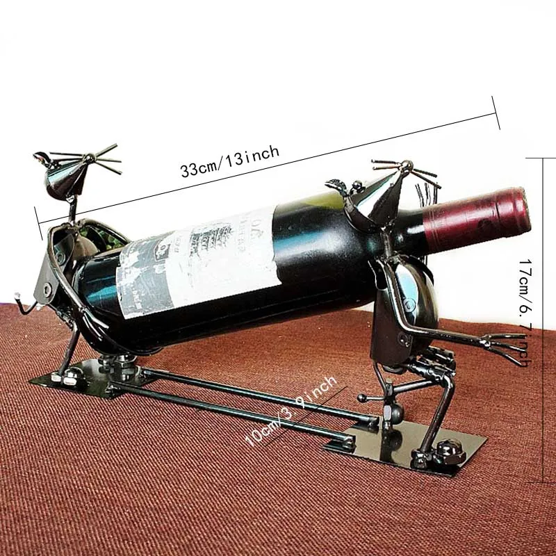 

Creative Wine Bottle Holders Kitchen Wine Racks Wedding Decoration Home Decoration Wine Cabinet Ornament Housewarming Gift