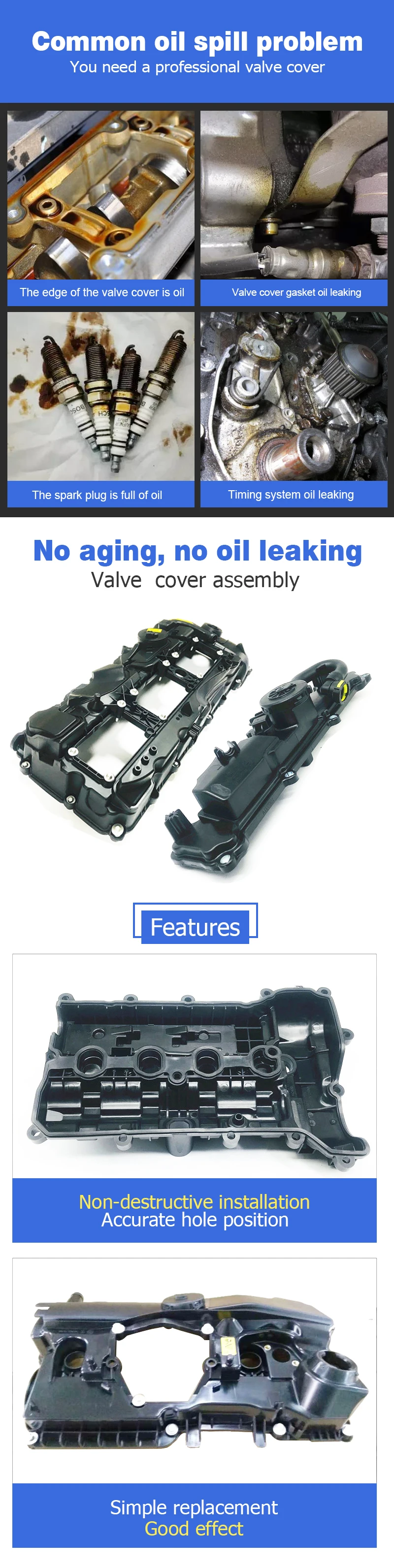 Впускной коллектор cam Крышка для обнаружения IV Mk4 для спорта L405 3,0 крышка клапана LH LR105956 RH LR105957 LR074623