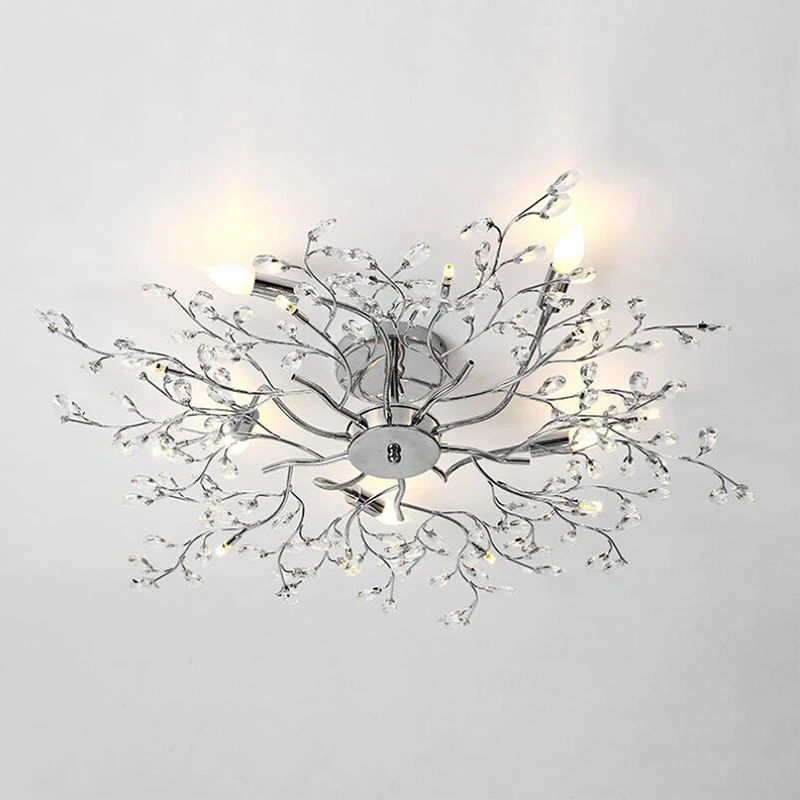

jmmxiuz New fantasy design chandelier crystal ceiling lamps modern lamps Dia78 * H25cm chandelier living room bedroom light