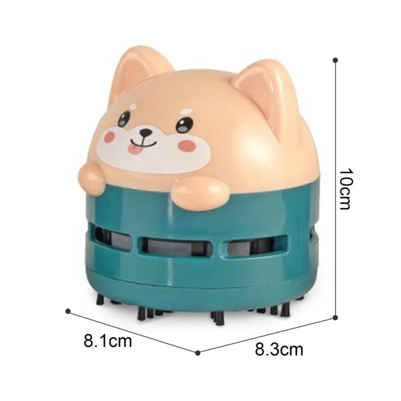 

Hot Sale Mini Cartoon Animal Pattern Rechargeable Wireless Vacuum Cleaner Dust Remover Keyboard Cleaning For Home Office