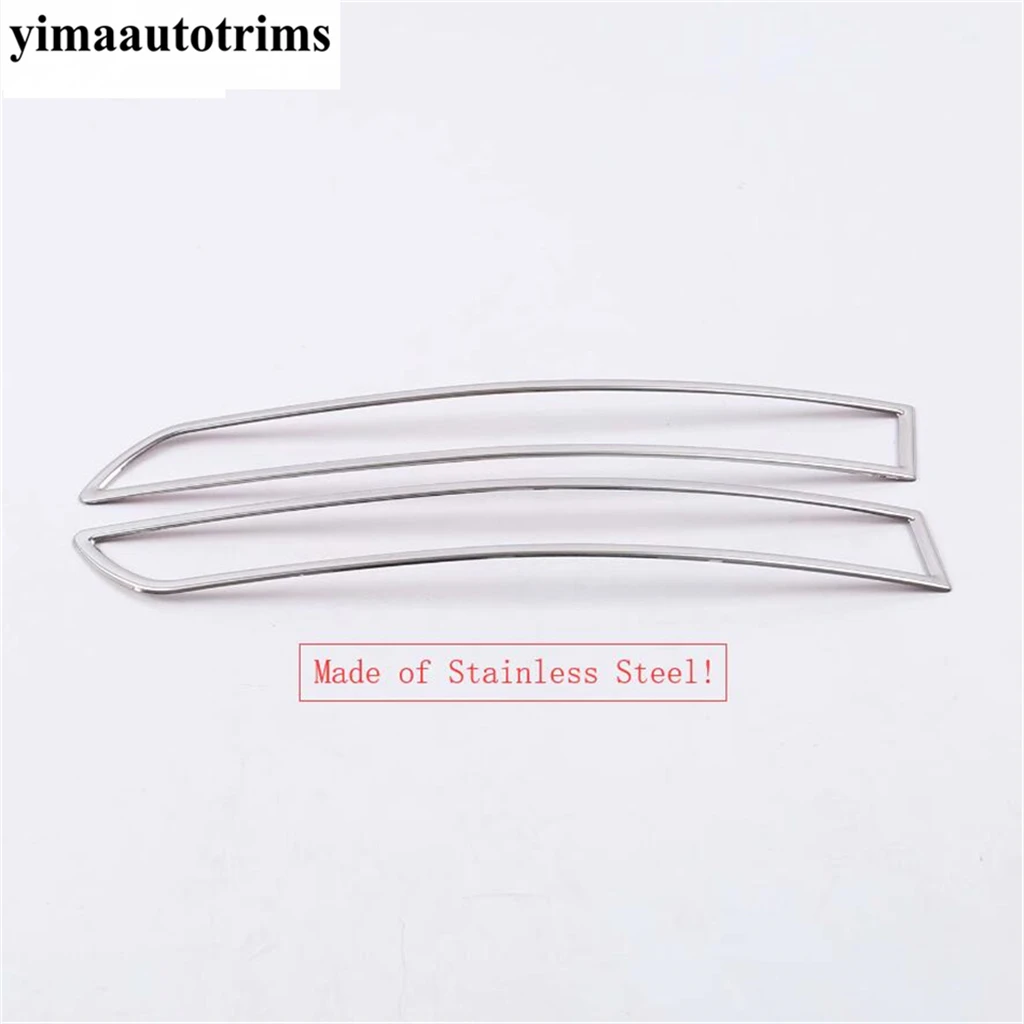 

Yimaautotrims Auto Accessory Fit For Skoda Kodiaq 2017 - 2020 Stainless Steel Rear Tail Fog Lights Foglight Lamps Cover Trim