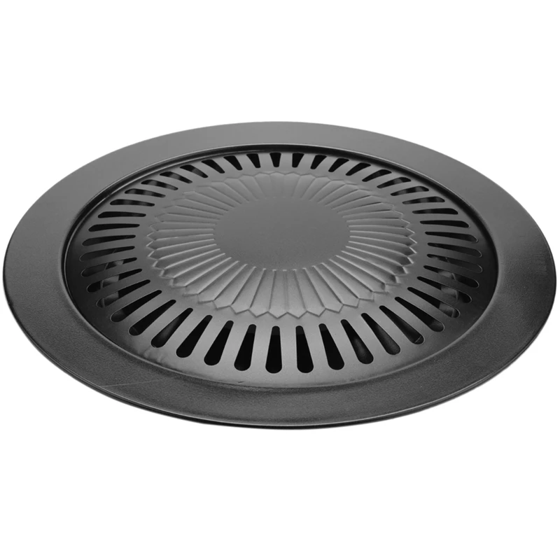 Антипригарная 13 дюймовая Бездымная комнатная варочная панель для барбекю гриль