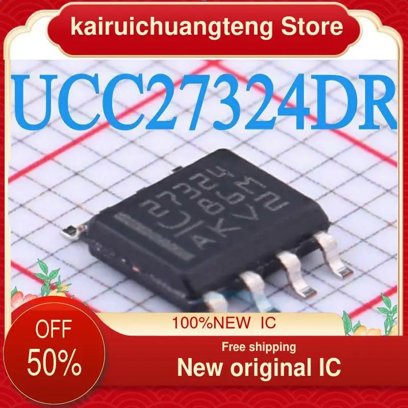 

10-200 шт. UCC27324 UCC27324DR 27324 SOP-8 новый оригинальный IC