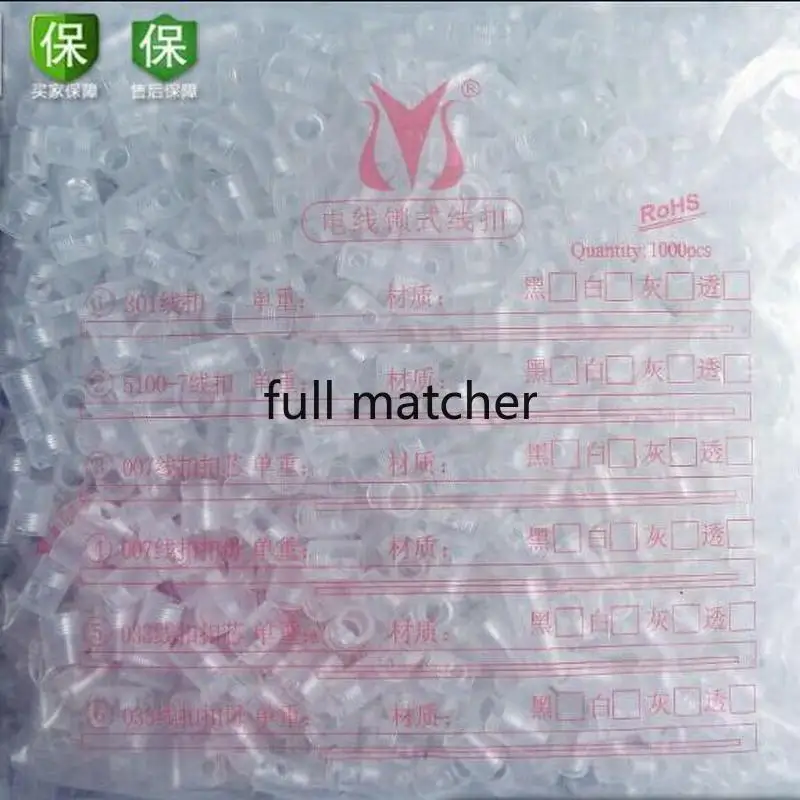 

1000pcs/lot Plastic Strain Relief Threaded Cord Grip Cable Grips Pendant Light