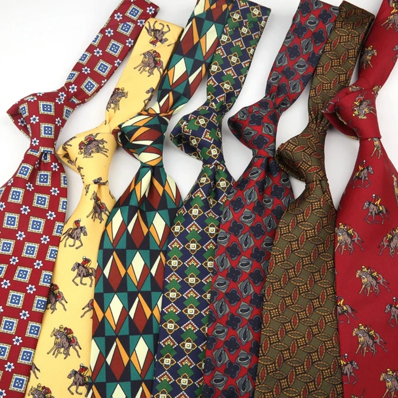 

Sitonjwly Brand Paisley Floral Neckties Formal Business Ties for Men Wedding Necktie Men's Business Bridegroom Neckties