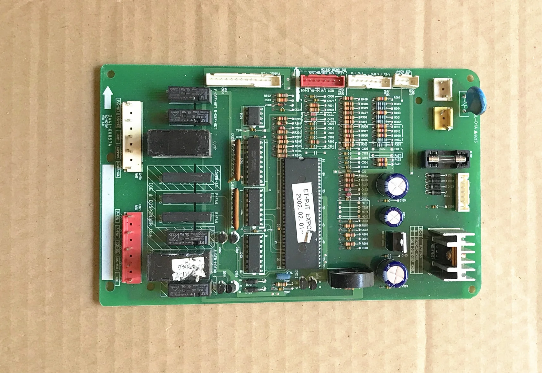 refrigerator board Computer DA41-00057A ET-PJT good working |