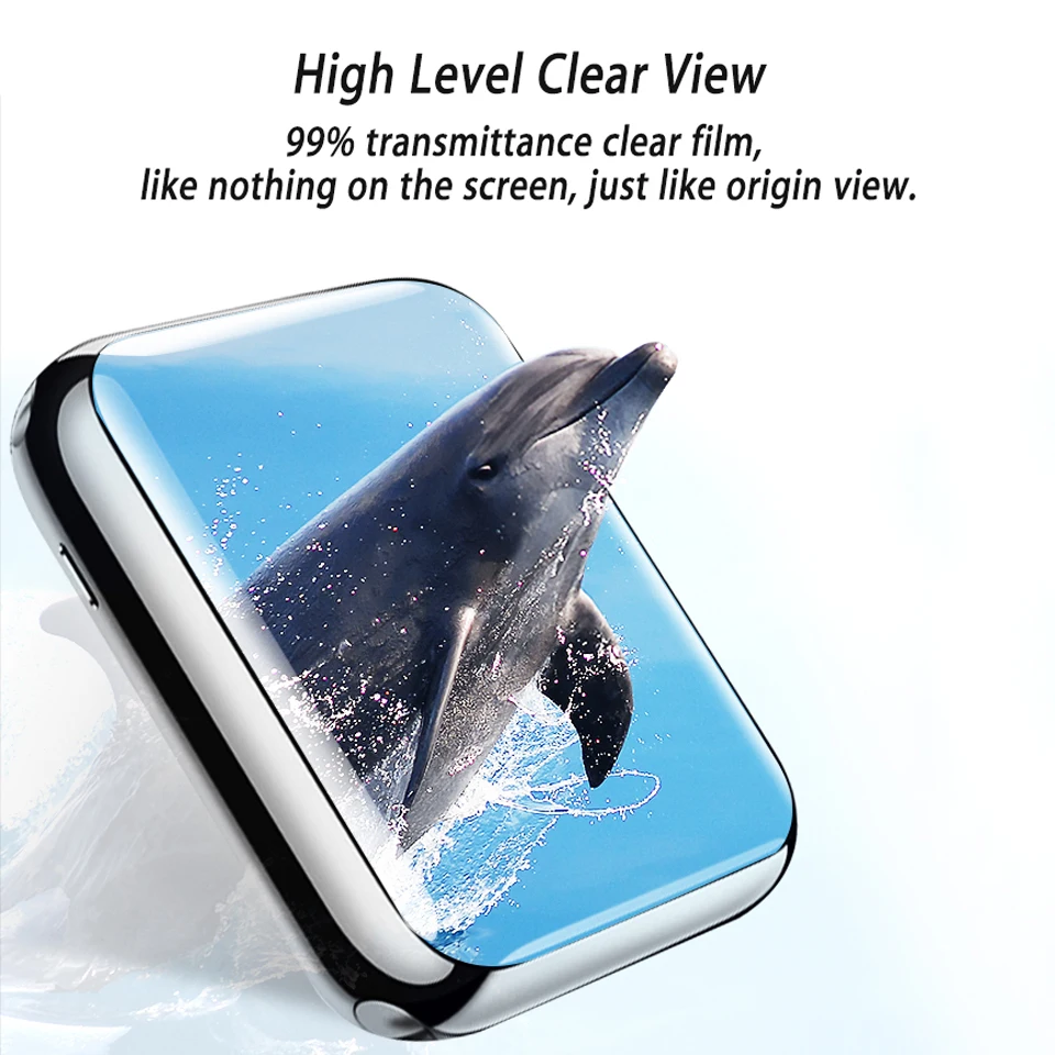Фото Screen Protector for Apple Watch 6 iWatch SE 5 4 40MM 44MM Soft Full Protective Film 3 2 1 38MM 42MM Not Glass Электроника Screen Protector for Apple Watch 6 iWatch SE 5 4 40MM 44MM Soft Full Protective Film 3 2 1 38MM 42MM Not Glass Электроника