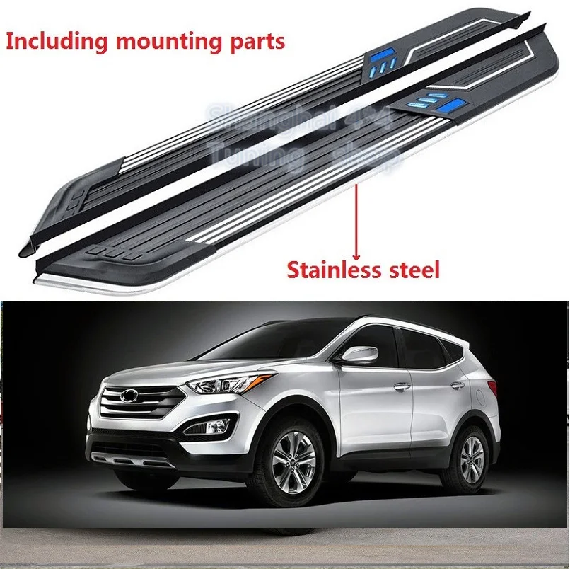 Высокое качество светодиодный светильник для Hyundai Santa fe Sport 2019 2020 2021 Бег подножка
