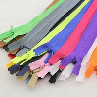 3 invisible zipper 20cm8 inches length nylon coil zipper sewing for tailor handicraft clothes accessories 10 pcs wholesale