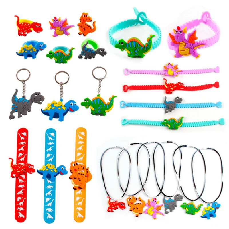 Одноразовая посуда Staraise динозавр рандомная тарелка/чашка/салфетка для детского