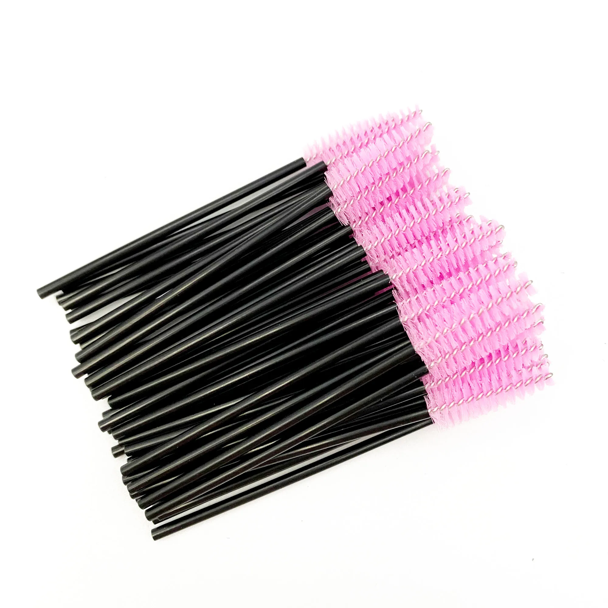 

50pcs Mascara Wand Applicator Spoolers Eye Lashes Cosmetic Brushes Set Makeup Tools Eyelash Extension Disposable Eyebrow Brush